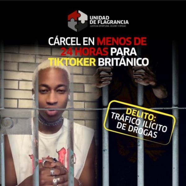 MOUDU DODOU ADAMS? A MALE model who flaunted his jet set lifestyle on social media has been jailed for nearly seven years in Peru after being caught trying to fly out of the country with POUNDS 300,000 worth of cocaine. Lo<em></em>ndoner Moudo Adams wowed his thousands of social media fans with his trendsetting looks and VIP globetrotting under the self-styled mo<em></em>niker of ?boywholives? in a show of excess branded by authorities as a front for his criminal activities.