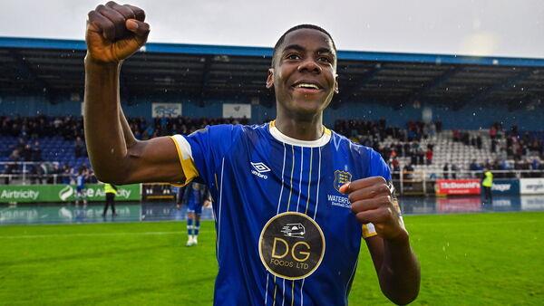 Hat-trick for sub Akachukwu sees Waterford into play-off final