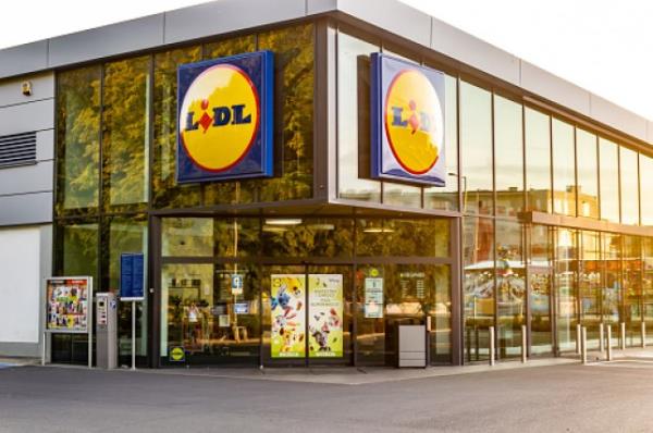 Lidl store in Midzyzdroje