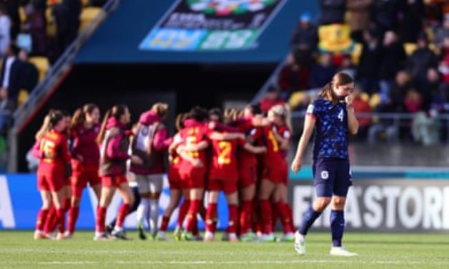 Aniek Nouwen at the final whistle in Wellington.