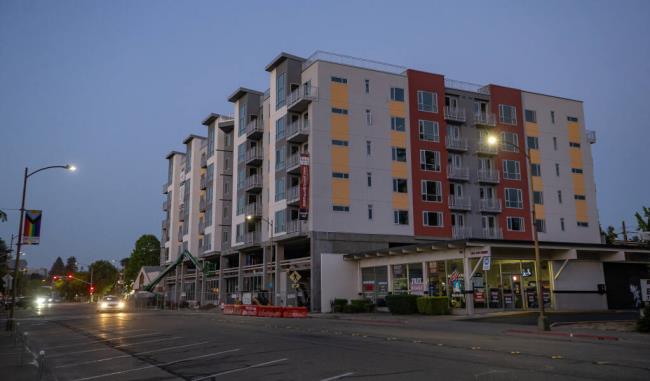 888 4th Street Apartments, Santa Rosa, Wednesday, July 26, 2023. (Chad Surmick / The Press Democrat)